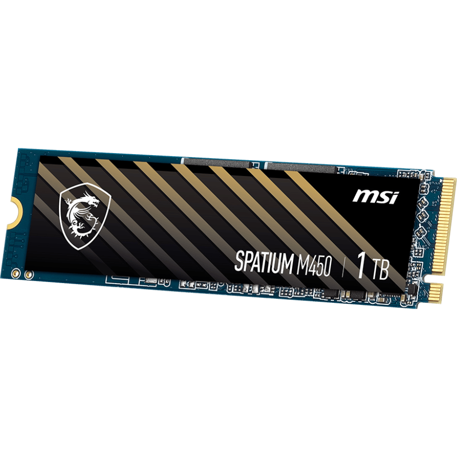 SSD Speicher 1TB MSI SPATIUM M450 V1 (SPATIUM M450 PCIe 4.0 NVMe M.2 1TB V1) - S78-440L0M0-P83 - Foto 2