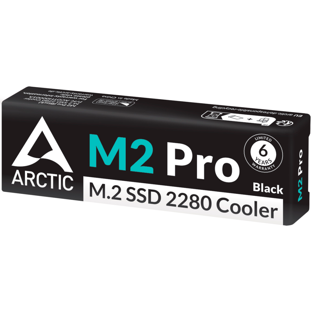 SSD M2 Kühler Arctic Pro M2 Black - ACOTH00001A - Foto 6