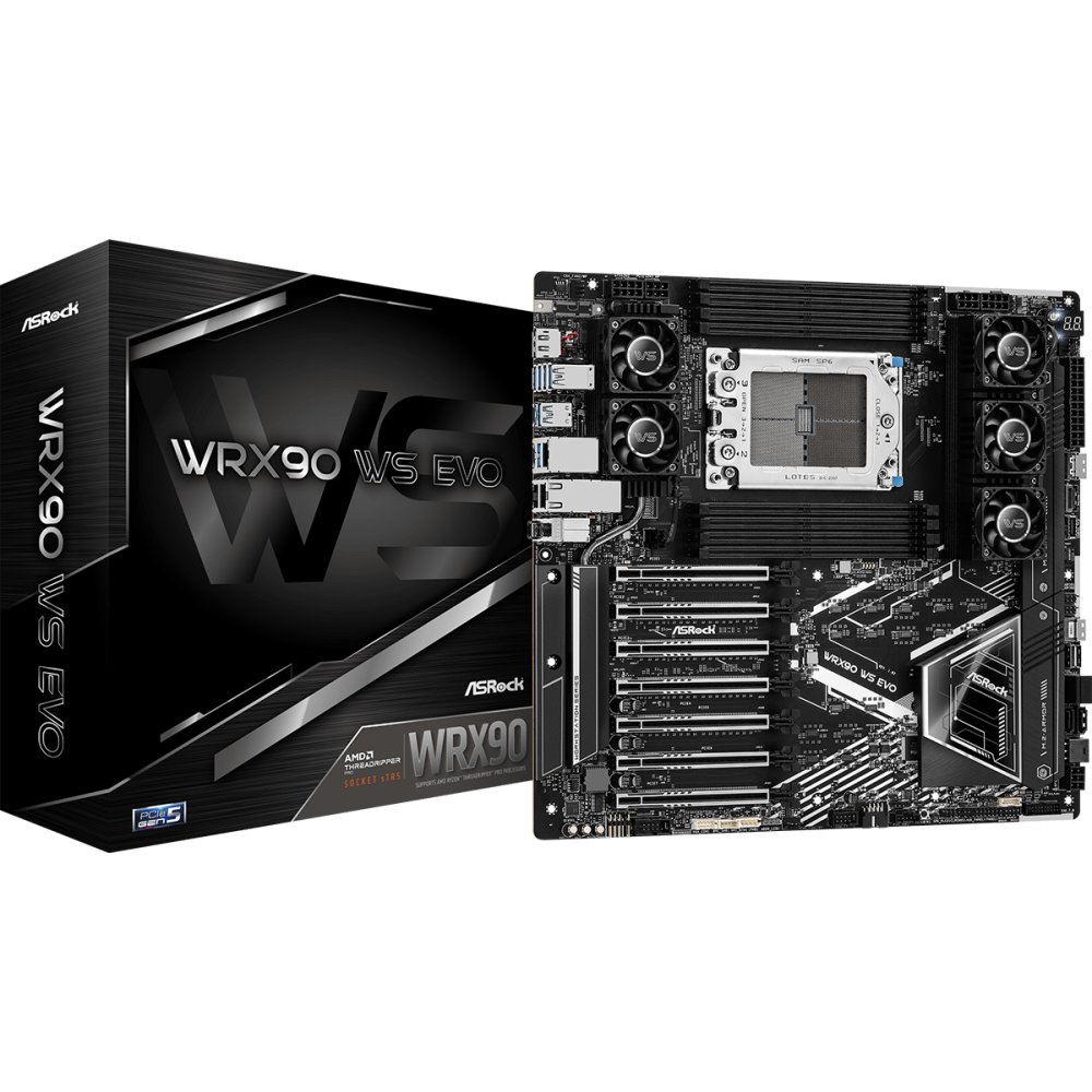 Server-Motherboard ASRock WRX90 WS EVO - Foto 5
