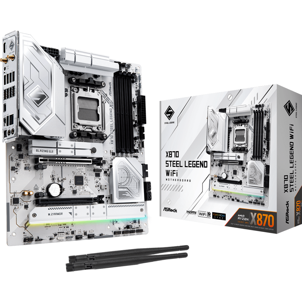 Mainboard ASRock X870 Steel Legend WiFi - Foto 5
