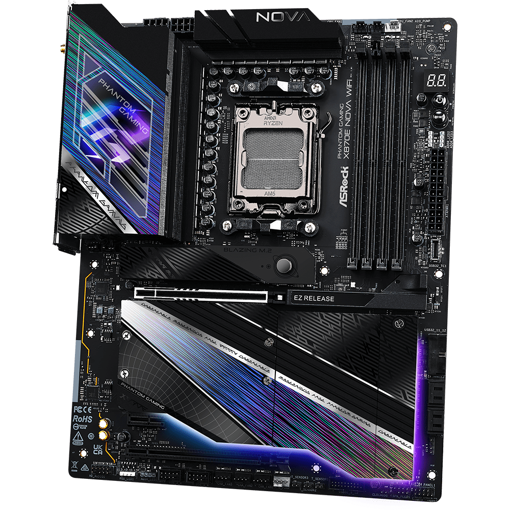 Mainboard ASRock X870E Nova WiFi - Foto 3