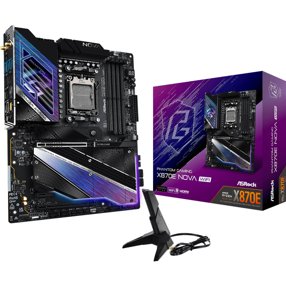 Mainboard ASRock X870E Nova WiFi - Foto 8