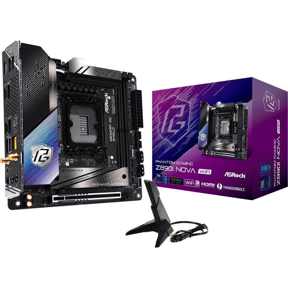 Mainboard ASRock Z890I Nova WiFi - Foto 7