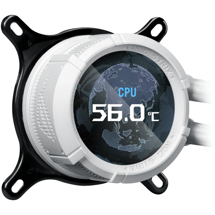 Wasser-Kühlungssystem ASUS ROG STRIX LC III 360 ARGB LCD White - 90RC00W2-M0UAY0 - Foto 4