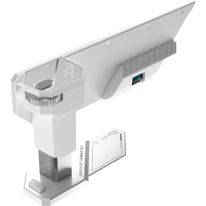 Grafikkartenhalter ASUS ROG Herculx Graphics Card Holder (XH01) White - 90DA0023-B09000 - Foto 7