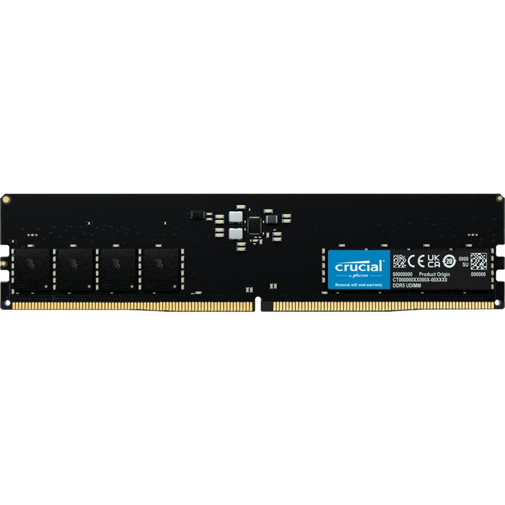 Arbeitsspeicher 16GB DDR5 5600MHz Crucial (CT16G56C46U5T)