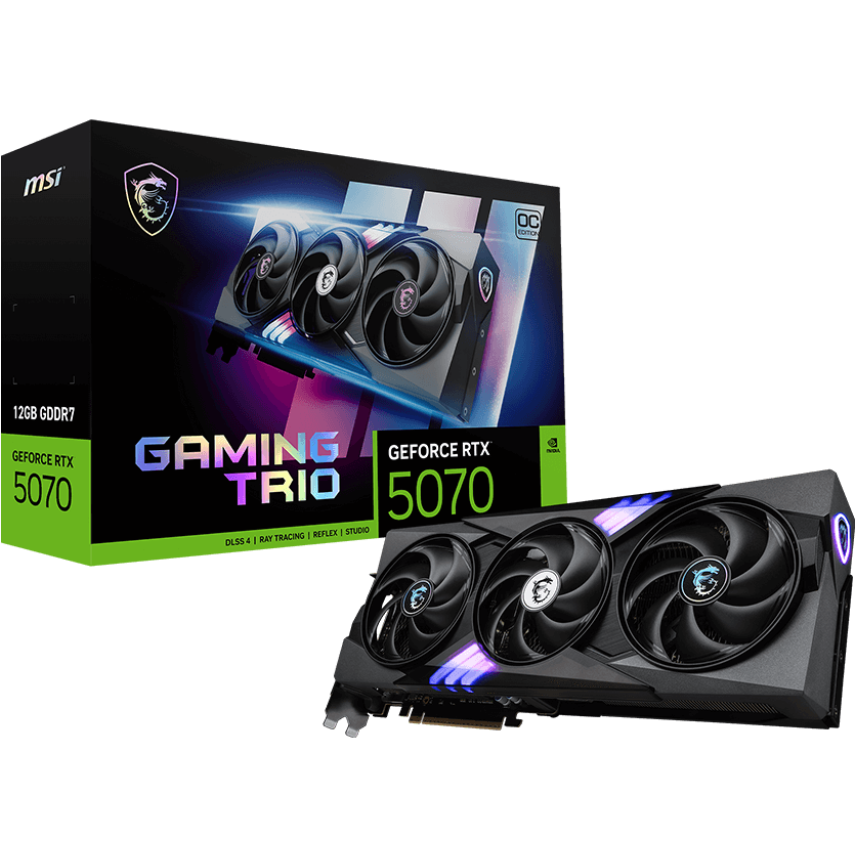Grafikkarte NVIDIA GeForce RTX 5070 MSI OC 12GB (RTX 5070 12G GAMING TRIO OC) - Foto 7