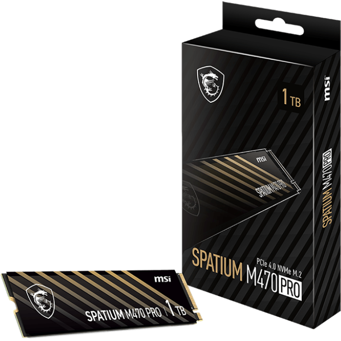 SSD Speicher 1TB MSI SPATIUM M470 PRO (S78-440L0J0-P83) - Foto 5