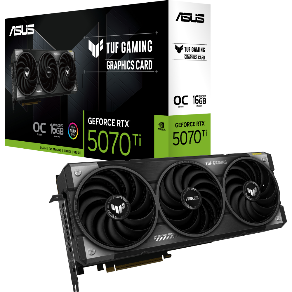 Grafikkarte NVIDIA GeForce RTX 5070 Ti ASUS TUF Gaming OC 16GB (TUF-RTX5070TI-O16G-GAMING) - Foto 11