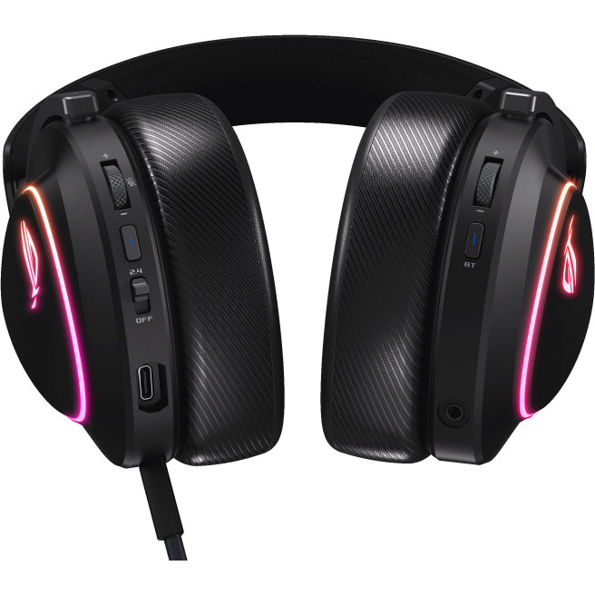 Kopfhörer-Set ASUS ROG Delta II Black - 90YH03W0-BHUA00 - Foto 4