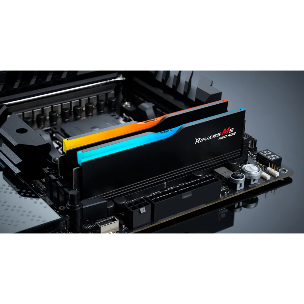 Arbeitsspeicher 32GB DDR5 6000MHz G.Skill Ripjaws M5 Neo RGB (F5-6000J3636F16GX2-RM5NRK) (2x16GB KIT) - Foto 5