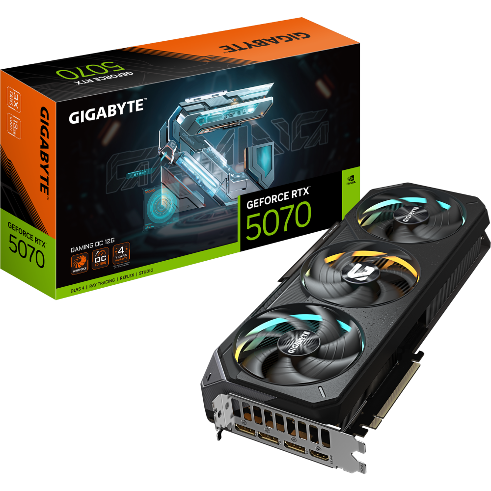 Grafikkarte NVIDIA GeForce RTX 5070 Gigabyte GAMING OC 12GB (GV-N5070GAMING OC-12GD) - Foto 10