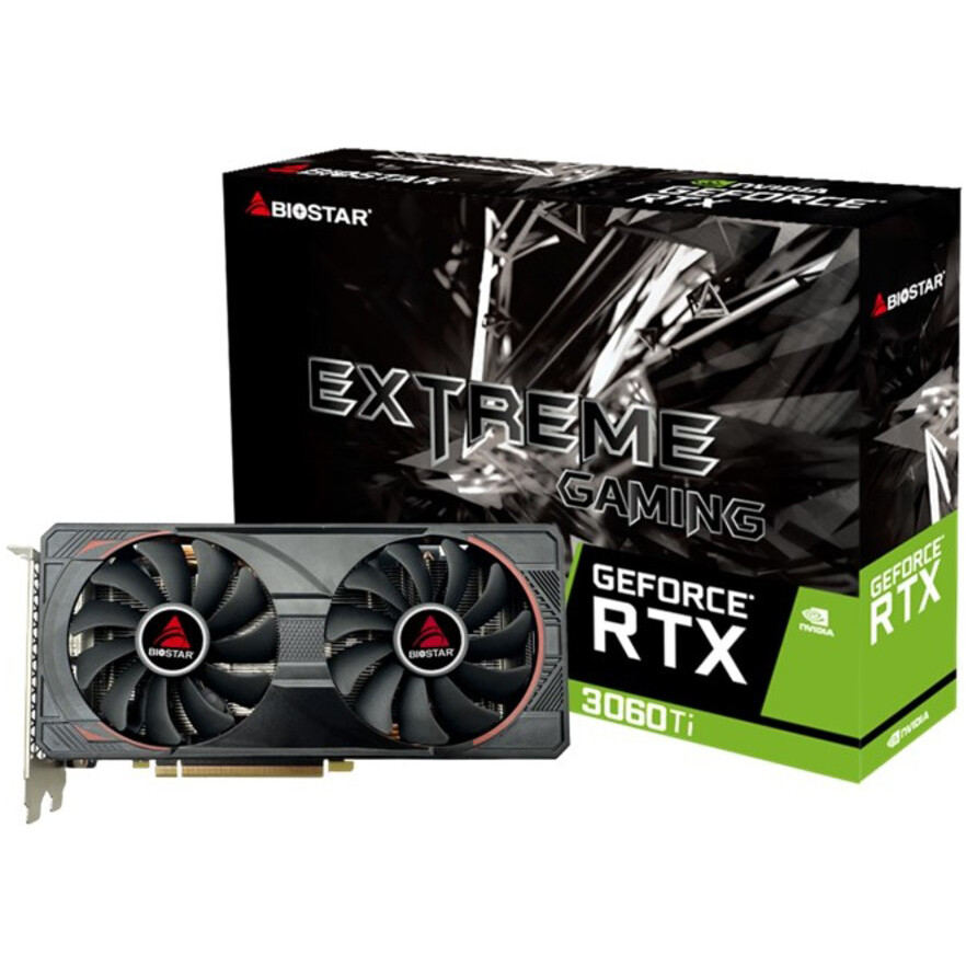 Grafikkarte NVIDIA GeForce RTX 3060 Ti Biostar 8GB (VN3606TM82) - Foto 3