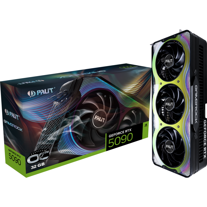 Grafikkarte NVIDIA GeForce RTX 5090 Palit GameRock OC 32GB (NE75090S19R5-GB2020G) - Foto 10