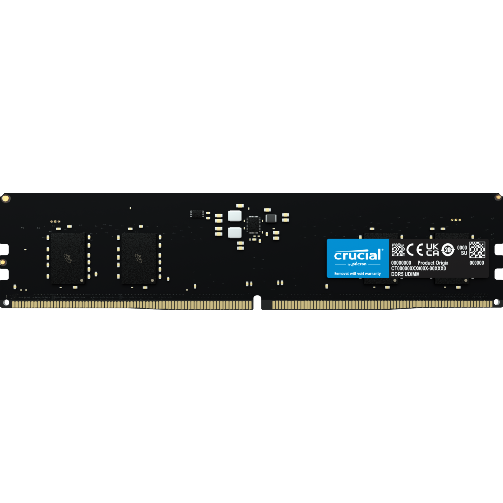 Arbeitsspeicher 8GB DDR5 5600MHz Crucial (CT8G56C46U5)