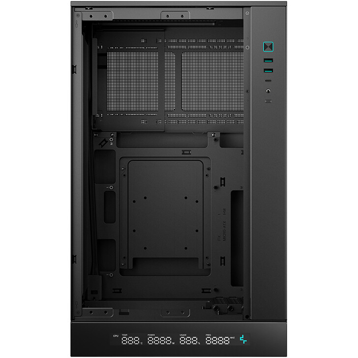 Gehäuse DeepCool CH270 Digital Black - R-CH270-BKNDM0-G-1 - Foto 8