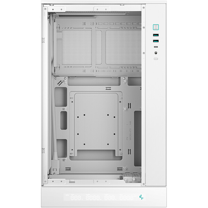 Gehäuse DeepCool CH270 Digital White - R-CH270-WHNDM0-G-1 - Foto 8