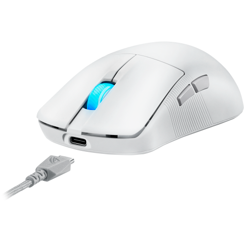 Maus ASUS ROG HARPE ACE MINI White - 90MP03Z0-BMUA10 - Foto 7