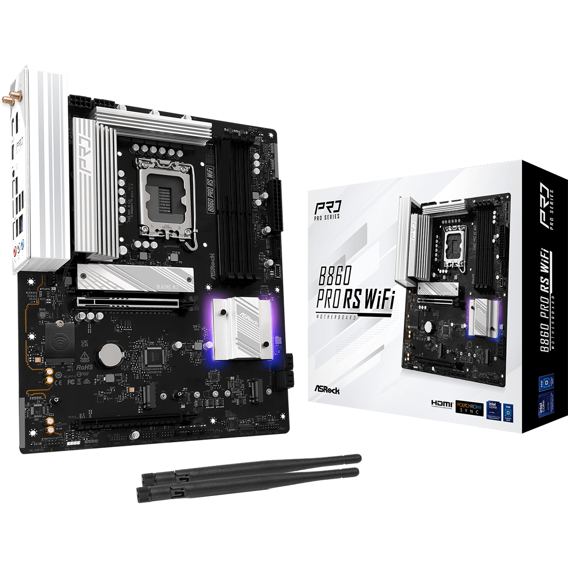Mainboard ASRock B860 Pro RS WiFi - Foto 5