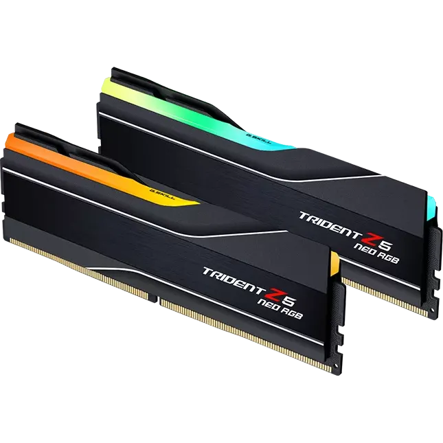 Arbeitsspeicher 32GB DDR5 6000MHz G.Skill Trident Z5 Neo RGB (F5-6000J3636F16GX2-TZ5NR) (2x16GB KIT) - Foto 3