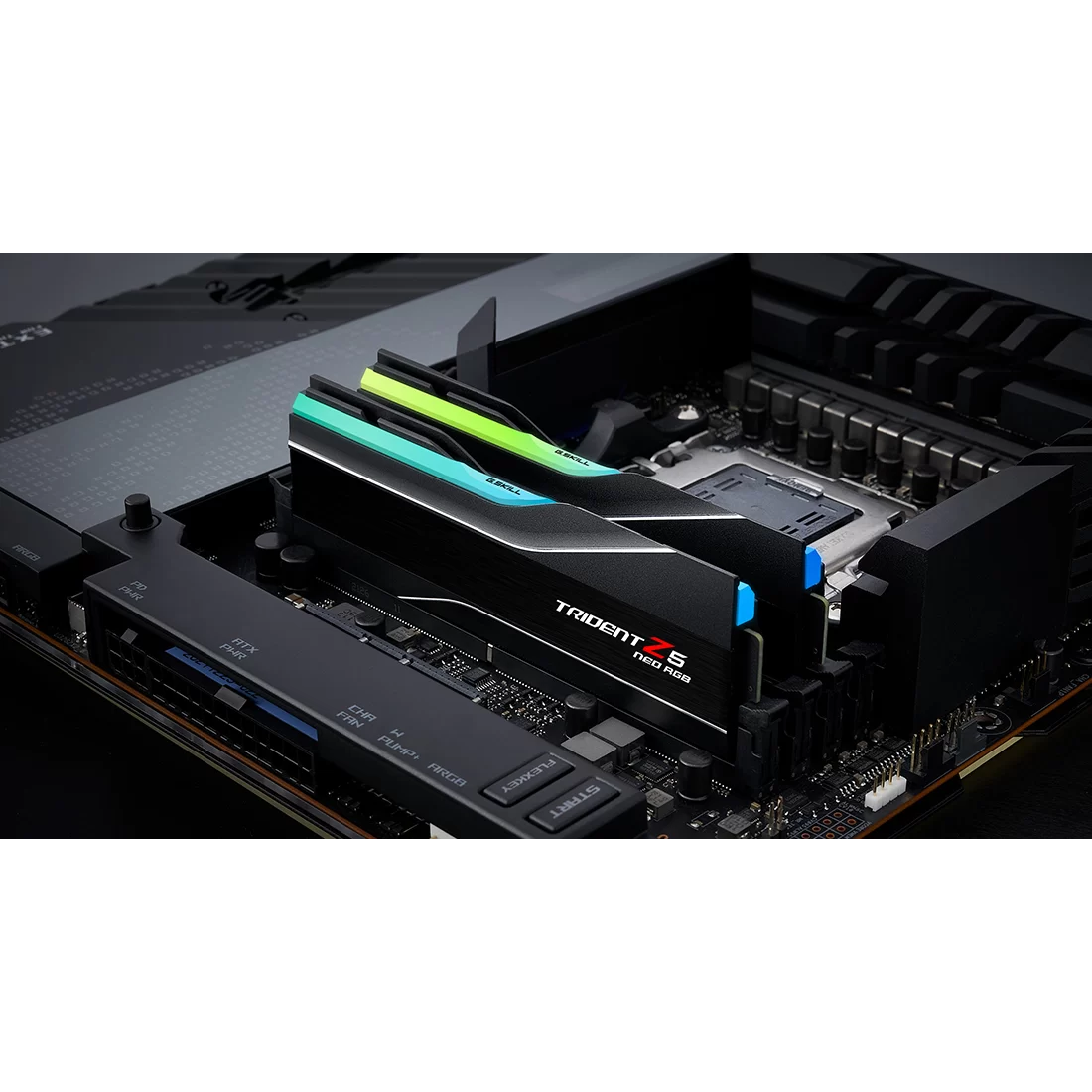 Arbeitsspeicher 32GB DDR5 6000MHz G.Skill Trident Z5 Neo RGB (F5-6000J3636F16GX2-TZ5NR) (2x16GB KIT) - Foto 7
