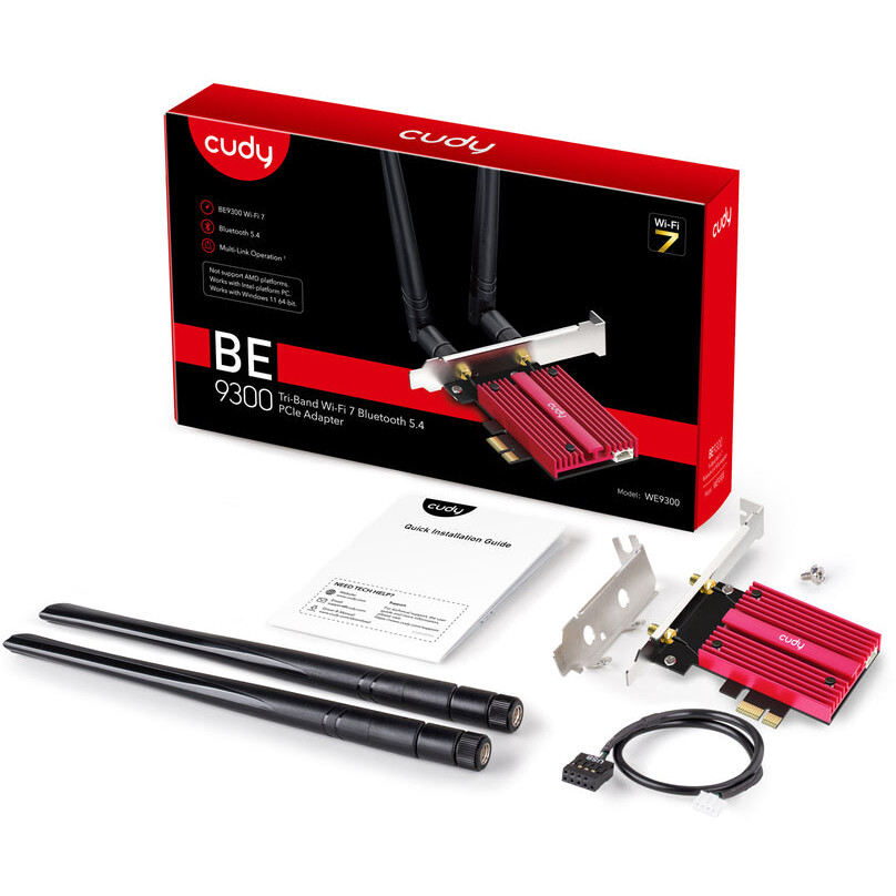 Wi-Fi Adapter Cudy WE9300 - Foto 5