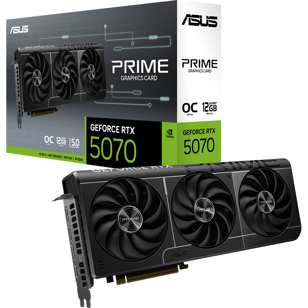 Grafikkarte NVIDIA GeForce RTX 5070 ASUS PRIME OC 12GB (PRIME-RTX5070-O12G) - Foto 9