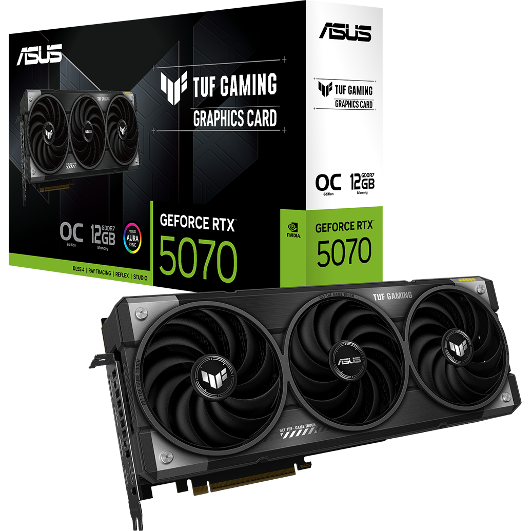 Grafikkarte NVIDIA GeForce RTX 5070 ASUS TUF Gaming OC 12GB (TUF-RTX5070-O12G-GAMING) - Foto 9