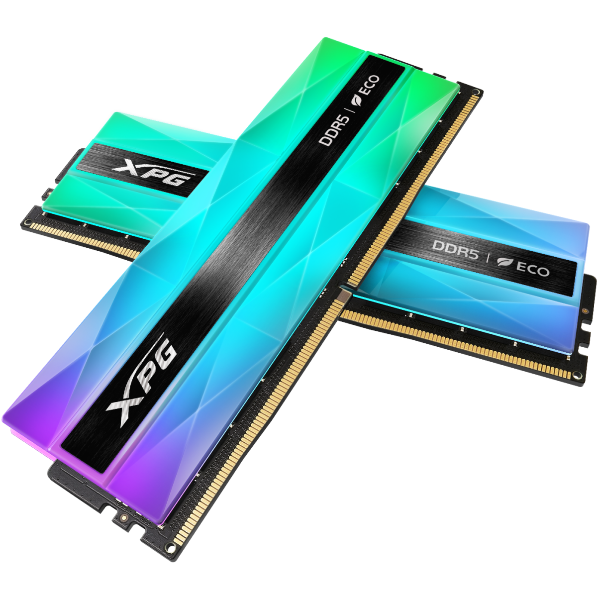 Arbeitsspeicher 32GB DDR5 6400MHz ADATA XPG Lancer Neon RGB (AX5U6400C3216G-DCLANRSG) (2x16GB KIT) - Foto 4