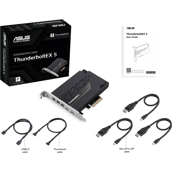 Erweiterungsplatine für Anschlüsse ASUS ThunderboltEX 5 - 90MC0E50-M0EAY0 - Foto 5