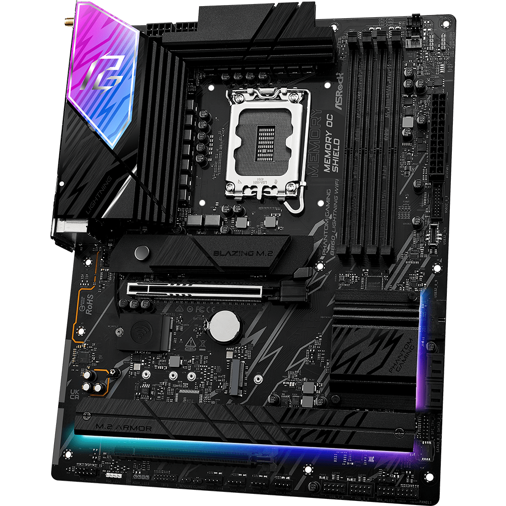 Mainboard ASRock B860 Lightning WiFi - Foto 3