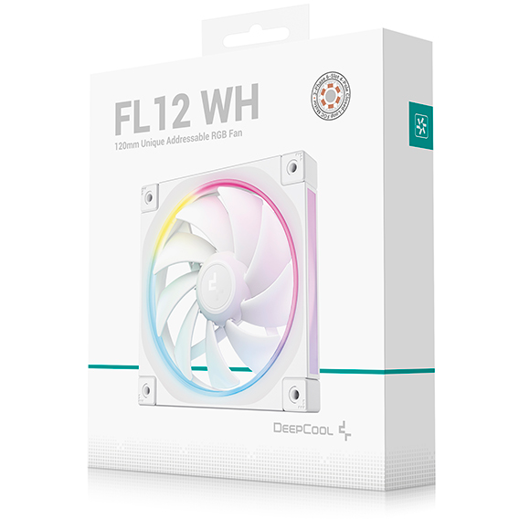 Gehäuselüfter DeepCool FL12 WH - Foto 7