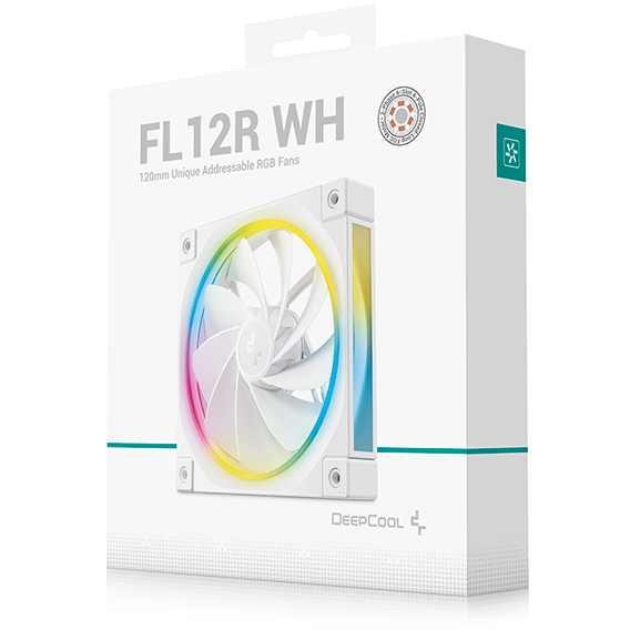Gehäuselüfter DeepCool FL12R WH - Foto 6