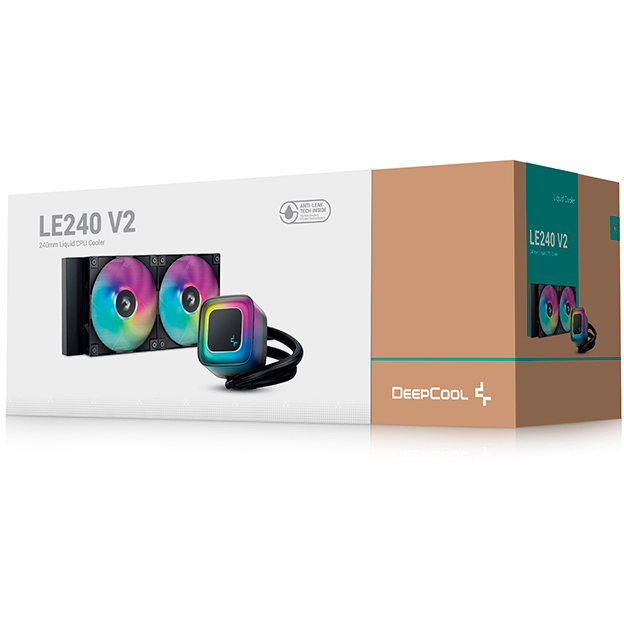Flüssigkeitskühlsystem DeepCool LE240 V2 - R-LE240-BKAMMC-G-2 - Foto 6