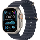 Smartwatch Apple Watch Ultra 2 49mm Natural Titanium Case with Navy Ocean Band (MX4D3FD/A)