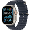 Smartwatch Apple Watch Ultra 2 49mm Natural Titanium Case with Navy Ocean Band (MX4D3FD/A)
