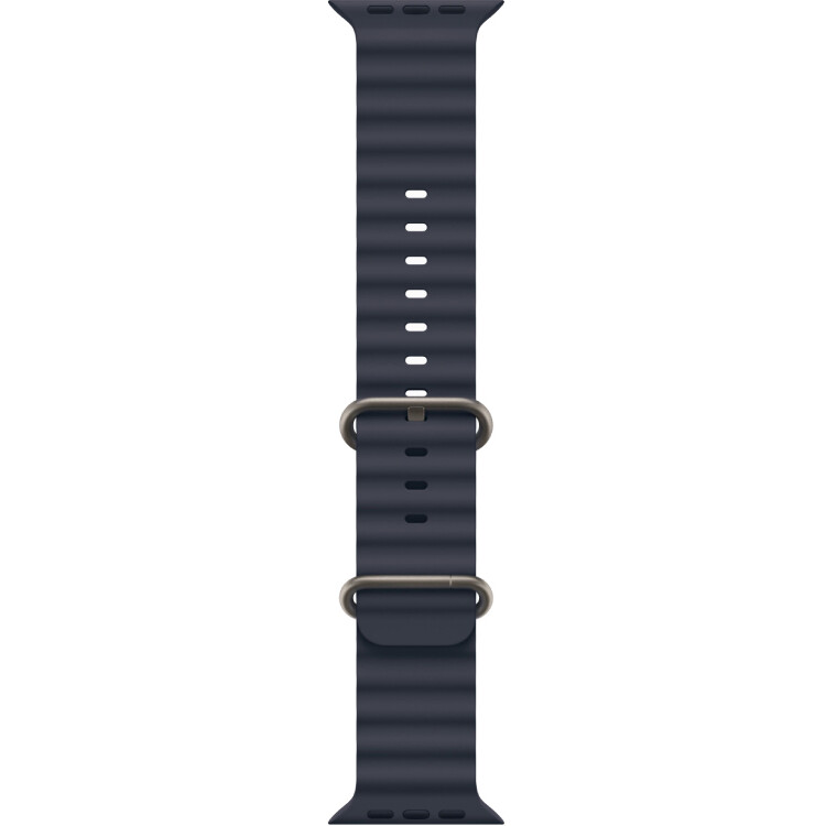 Smartwatch Apple Watch Ultra 2 49mm Natural Titanium Case with Navy Ocean Band (MX4D3FD/A) - Foto 3
