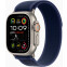 Intelligente Uhren Apple Watch Ultra 2 49mm Titanium Case with Blue Trail Loop (MX4L3FD/A)