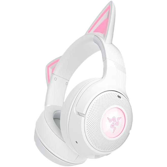 Headset Razer Kraken Kitty V2 BT White - RZ04-04860600-R3M1 - Foto 3