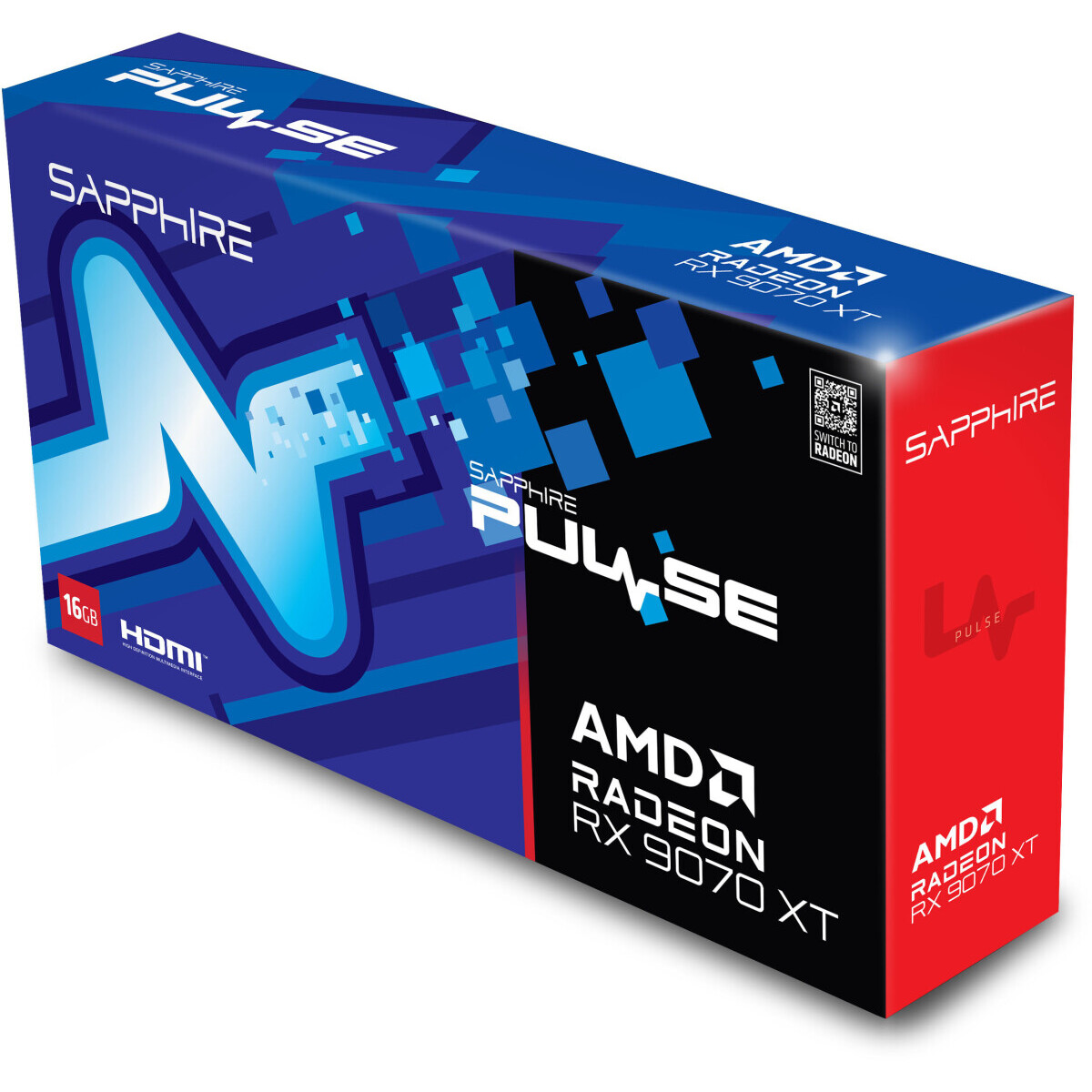 Grafikkarte AMD Radeon RX 9070 XT Sapphire Pulse 16GB (11348-03-20G) - Foto 7