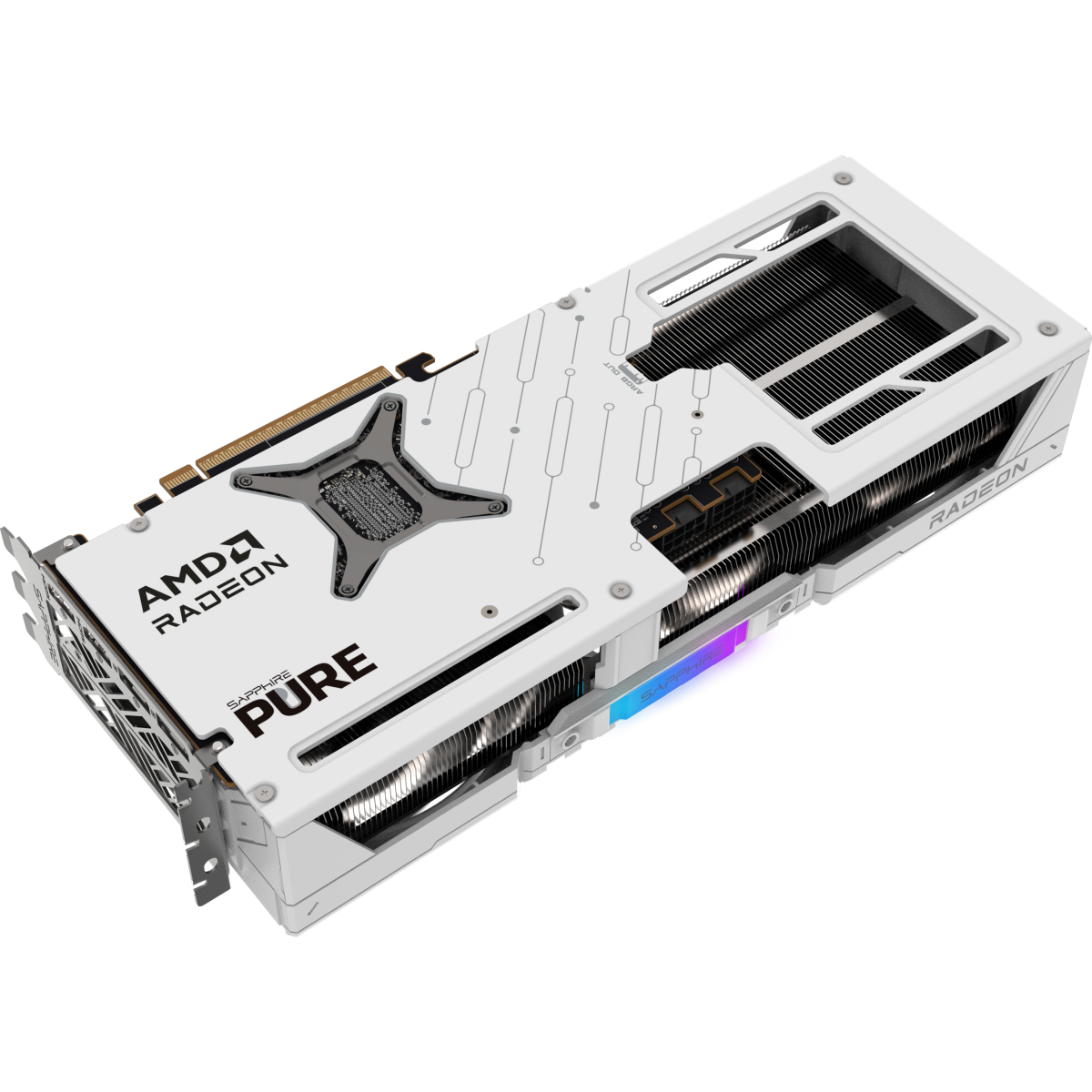 Grafikkarte AMD Radeon RX 9070 XT Sapphire Pure 16GB (11348-02-20G) - Foto 5