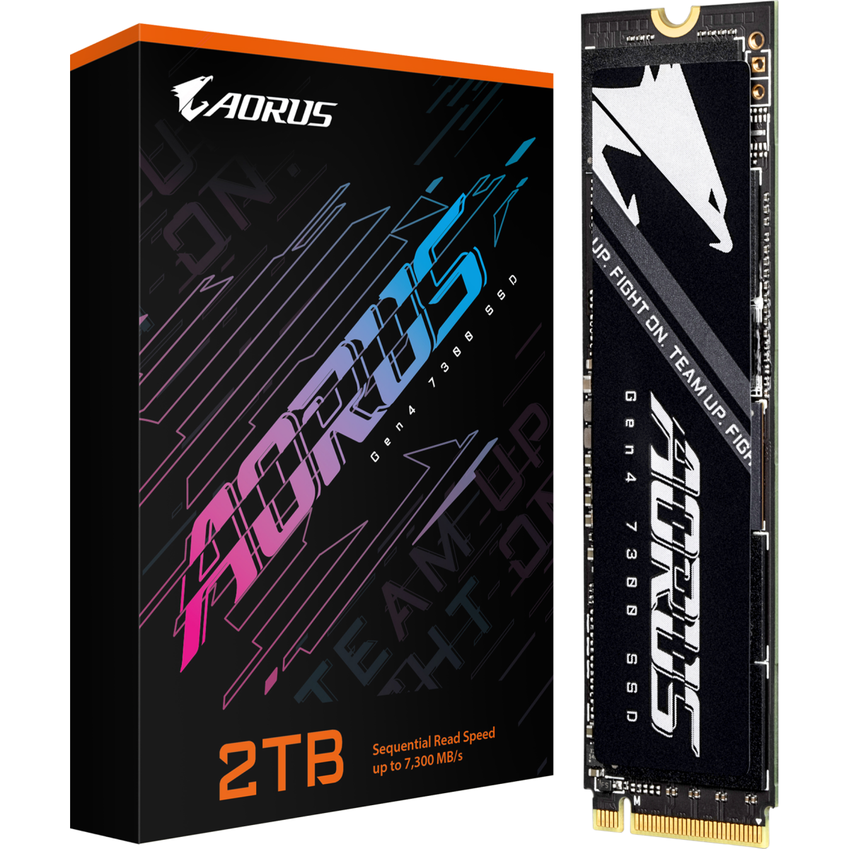 SSD-Speicher 2TB Gigabyte Aorus Gen4 7300 (AG4732TB N) - Foto 4