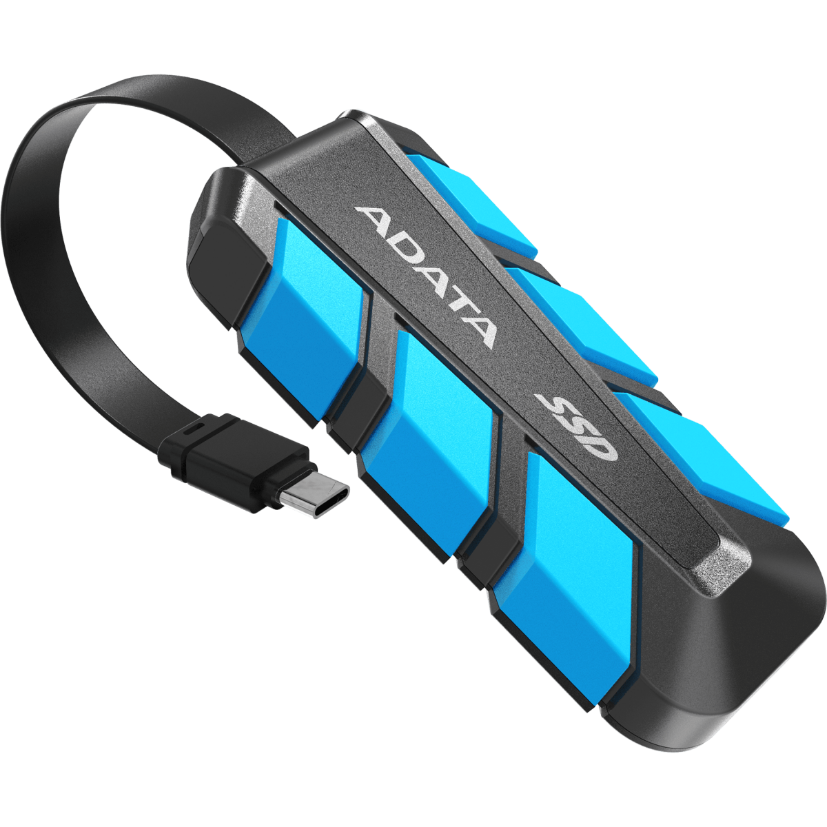 Externe SSD-Festplatte 500GB ADATA SC740 Blue (SC740-500G-CBU)