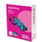 Externe SSD-Festplatte 500GB ADATA SC740 Blue (SC740-500G-CBU)