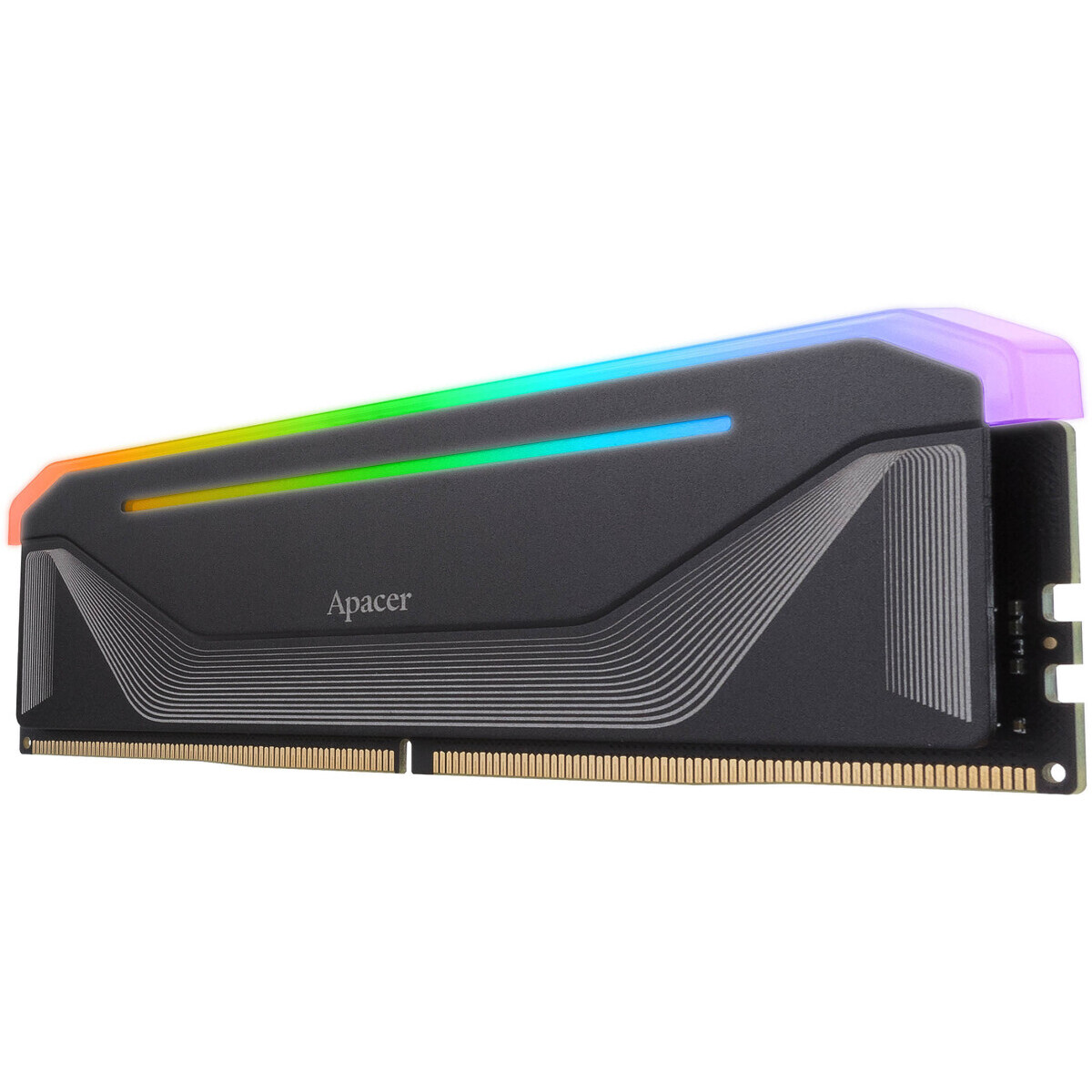 Arbeitsspeicher 16GB DDR5 5600MHz Apacer NOX RGB (AH5U16G56C522NBAA-1) - Foto 2