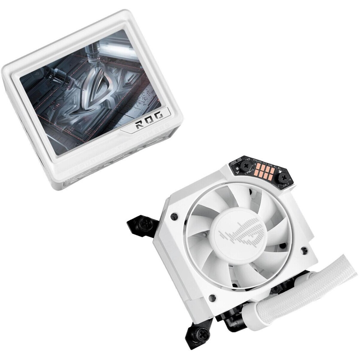 Wassergekühltes Kühlsystem ASUS ROG RYUJIN III 360 ARGB EXTREME White Edition - 90RC0132-M0EAY0 - Foto 10