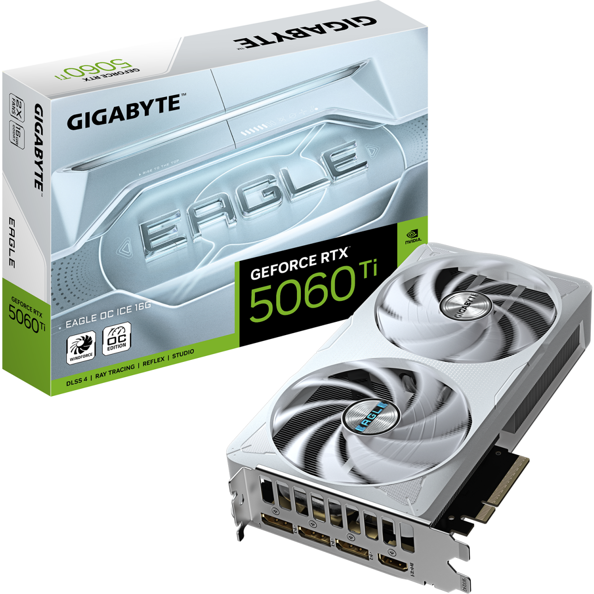 Grafikkarte NVIDIA GeForce RTX 5060 Ti Gigabyte EAGLE OC ICE 16GB (GV-N506TEAGLEOC ICE-16GD) - Foto 10