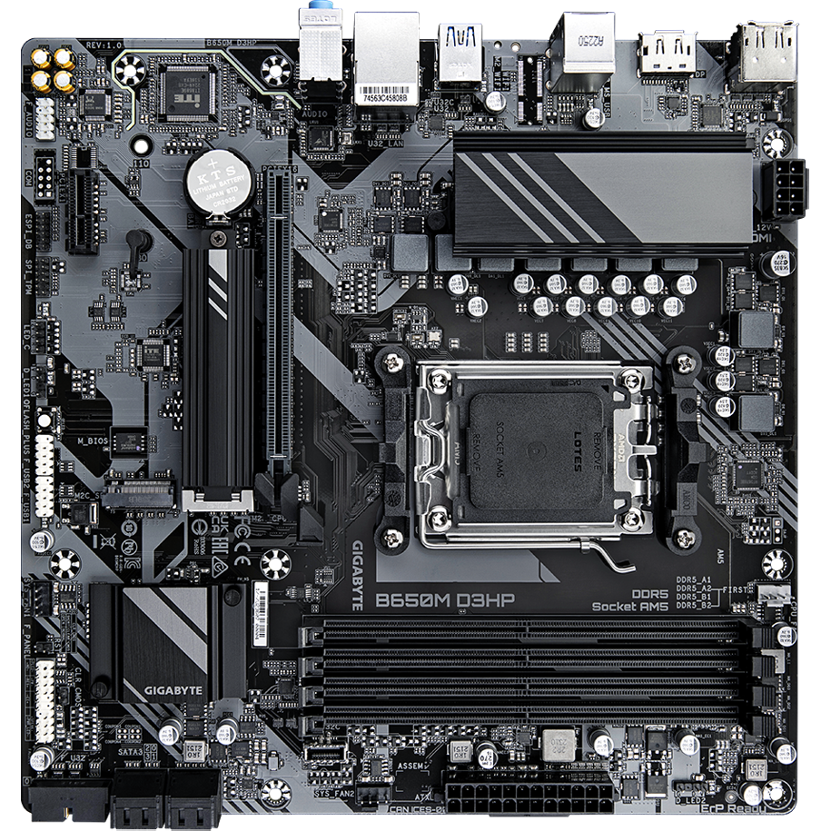 Mainboard Gigabyte B650M D3HP (rev. 1.0/1.1/1.2)