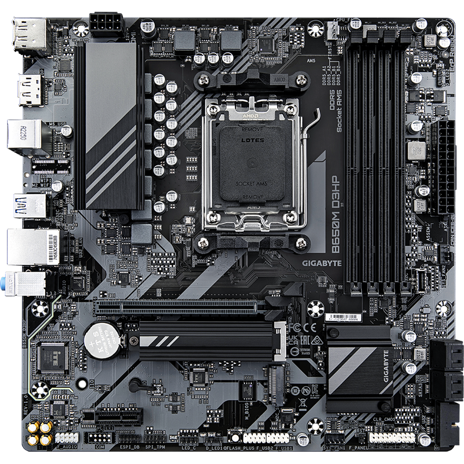 Mainboard Gigabyte B650M D3HP (rev. 1.0/1.1/1.2) - Foto 2