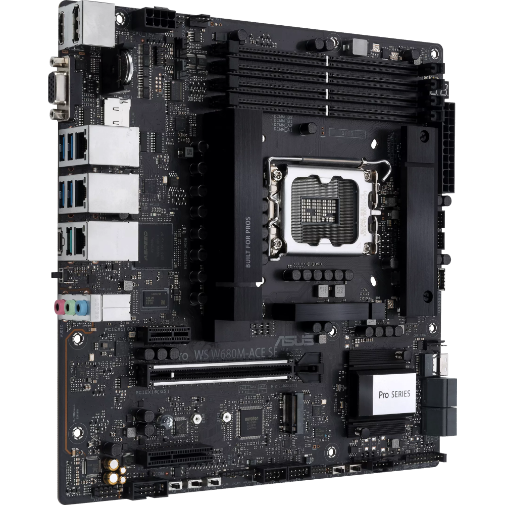 Mainboard ASUS PRO WS W680M-ACE SE - Foto 2